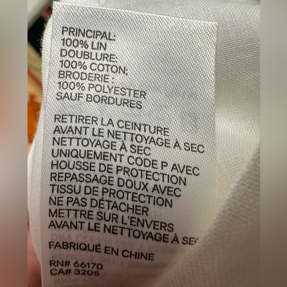 ZIMMERMAN Lyre embroidered cropped trousers- Size 1 - Picture 9 of 10